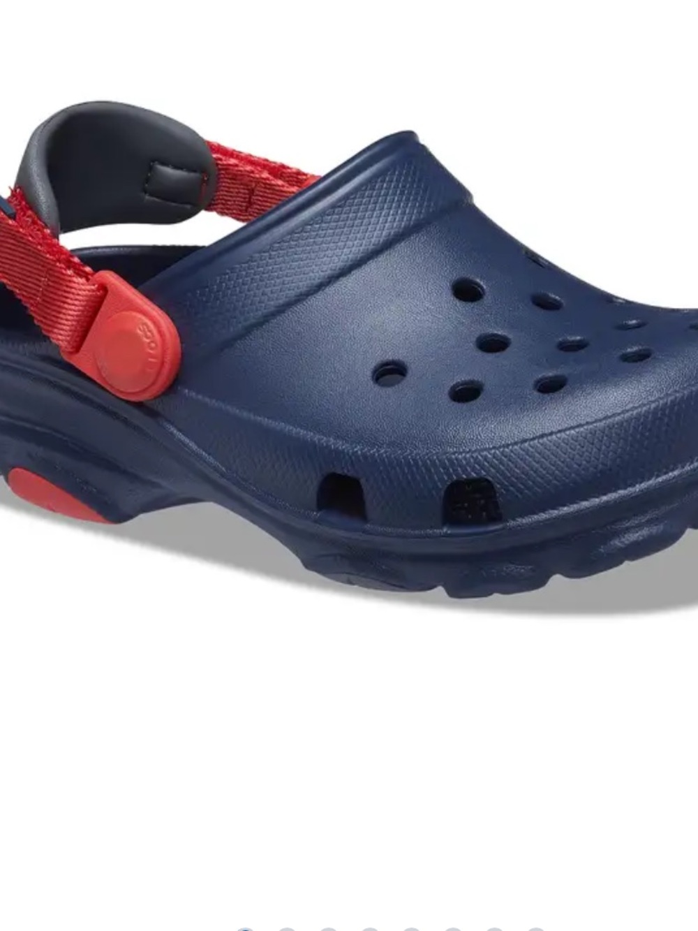 Crocs Kids All-Terrain Clog size 2 lightweight waterproof beach vacation